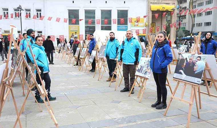 6 Şubat depremleri konulu fotoğraf sergisi