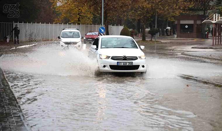 Elazığ için ’kuvvetli yağış’ uyarısı