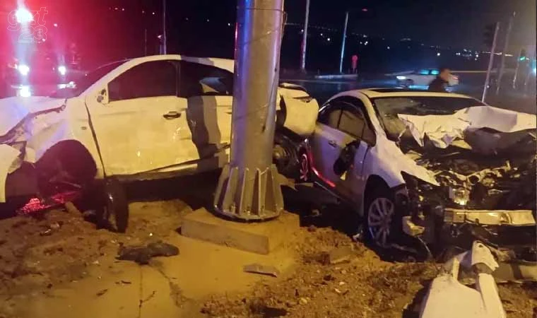 Elazığ’da trafik kazası: 1 yaralı