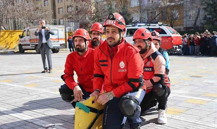 Elazığ’da deprem ve yangın tatbikatı