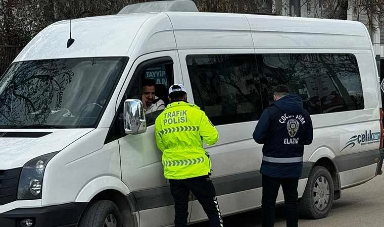 Elazığ’da okul önü denetimleri sürüyor