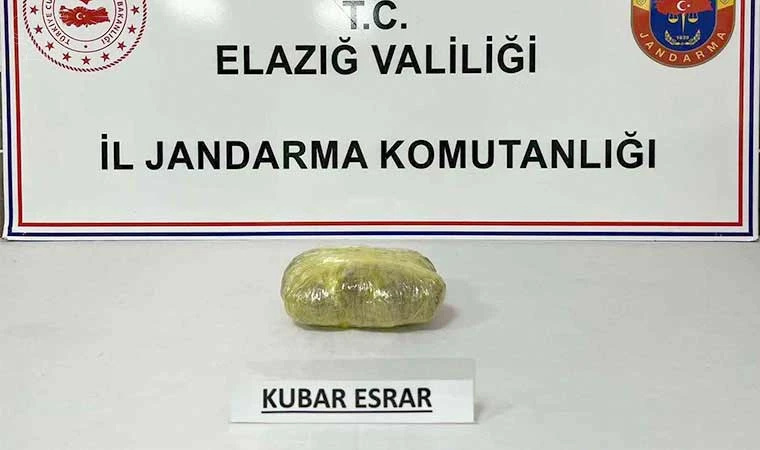 Elazığ’da uyuşturucu taciri yakalandı