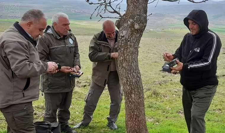 Elazığ’da fotokapanların bakımı yapıldı