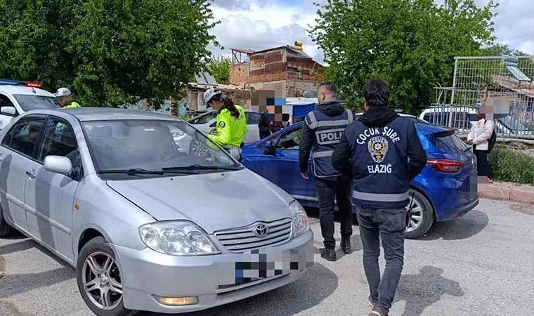 Elazığ’da okul önü denetimleri sürüyor