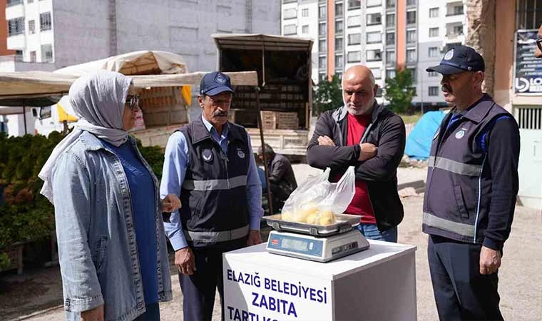 Zabıtadan pazarlara denetim