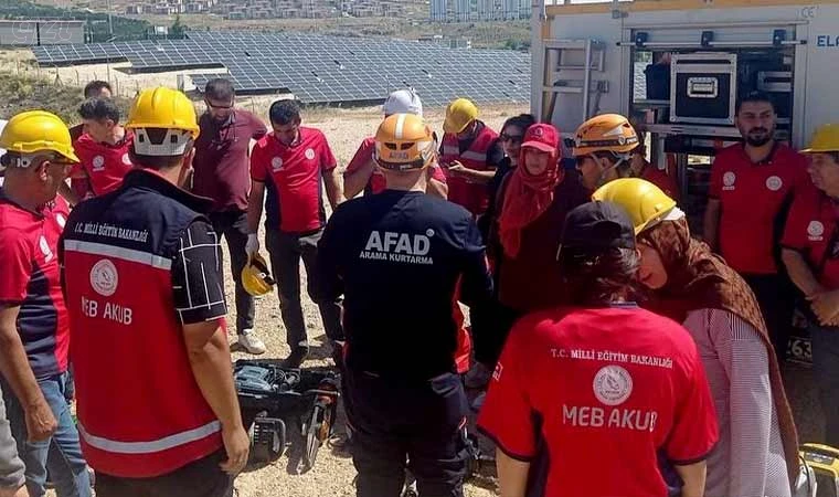 Elazığ'da arama kurtarma eğitimi