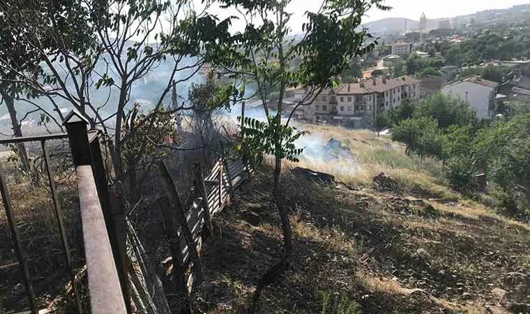 Elazığ’da korkutan yangın