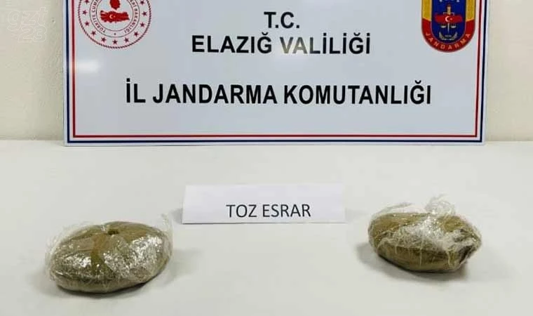 Elazığ’da uyuşturucu operasyonu