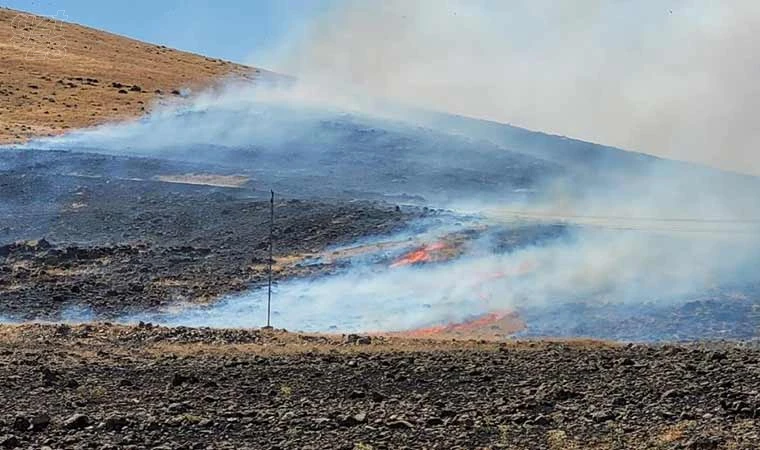 Elazığ’da korkutan yangın