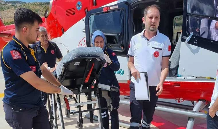 Yılanın soktuğu çocuk, Elazığ’da tedavi altına alındı