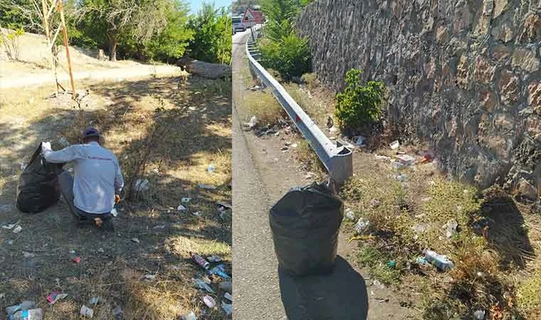 Elazığ İl Özel İdaresi, Pertek feribot iskelesini temizledi