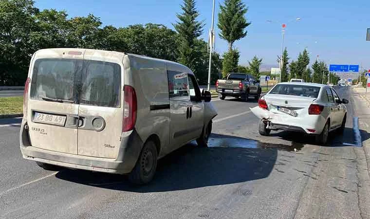 Elazığ’da trafik kazası: 1 yaralı