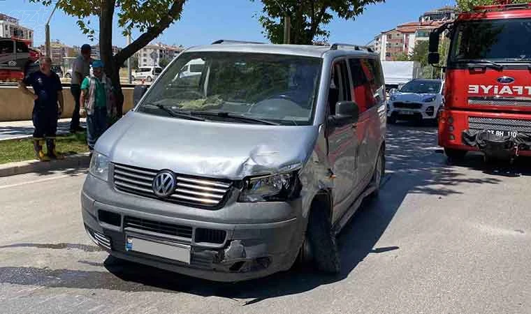 İmam Efendi Bulvarı'nda trafik kazası