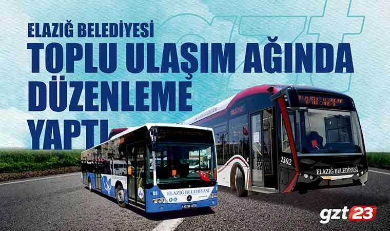 Otobüs güzergahları değişti