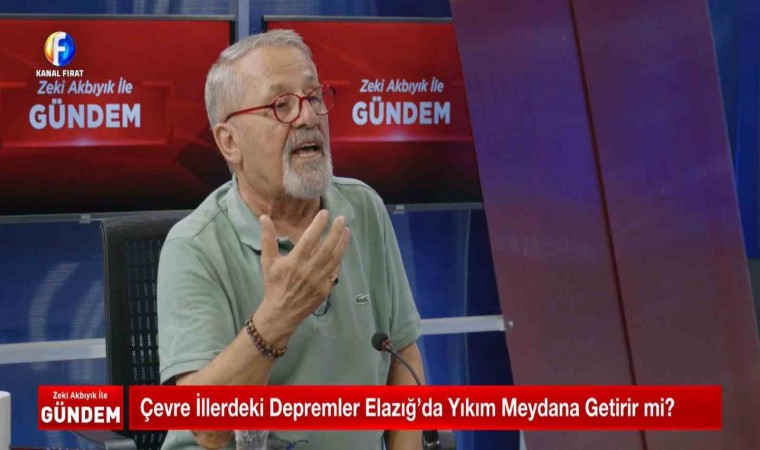 Naci Görür, “eli kulağında” diyerek uyardı