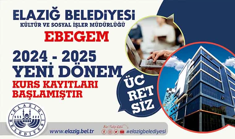 EBEGEM’de kurs kayıtları başladı