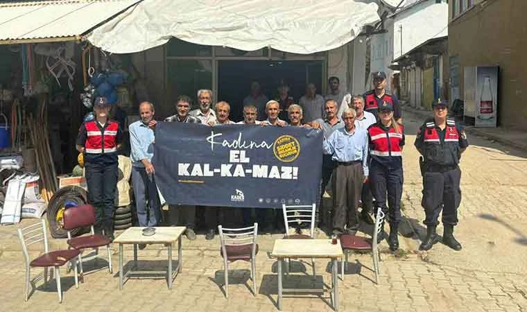 Elazığ’da jandarma ekiplerinin kadına yönelik şiddetle mücadele çalışmaları