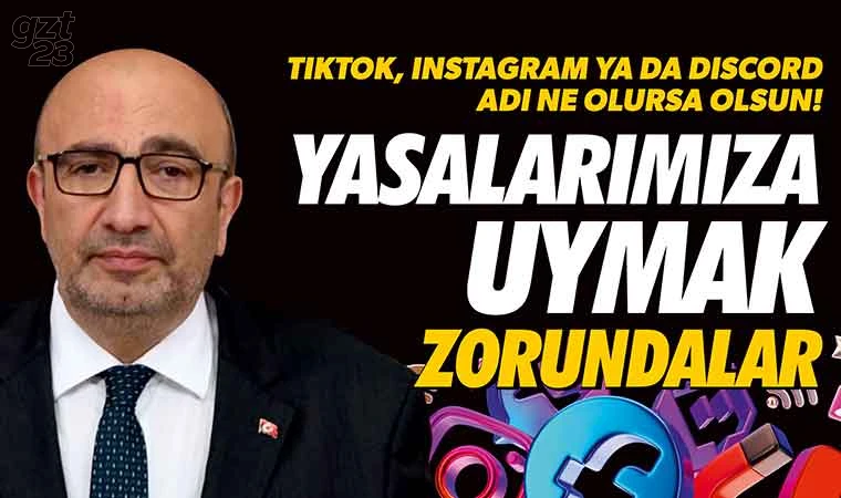 Tiktok yasalara uymazsa kapanır