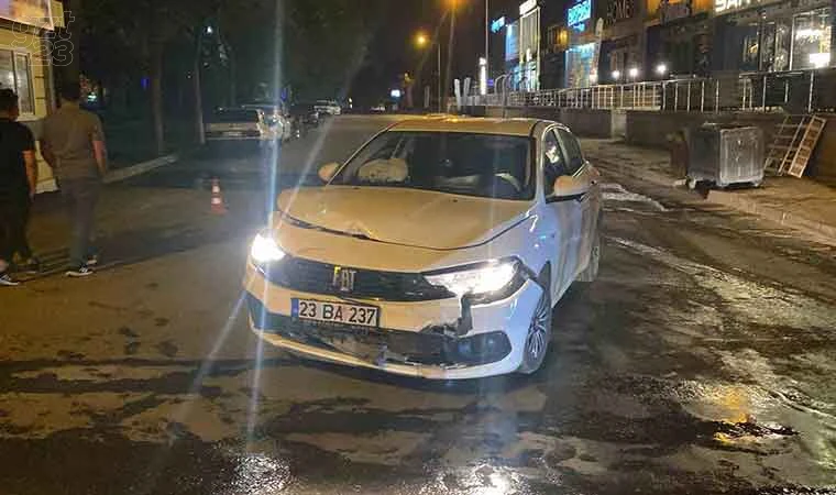 Elazığ’da trafik kazası: 2 yaralı