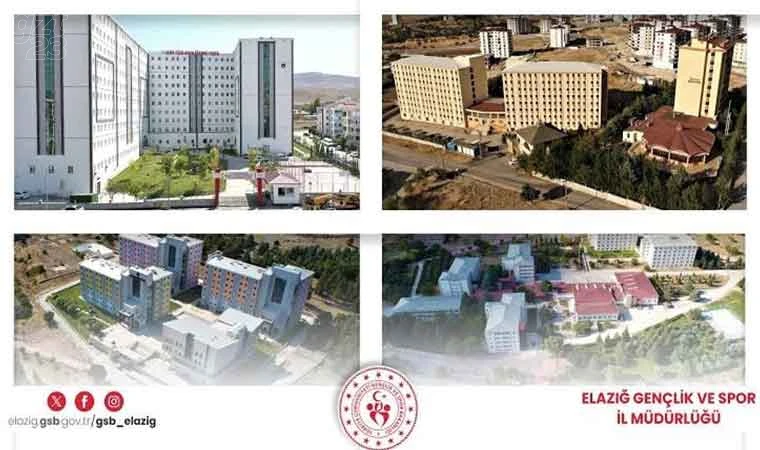 GSB Elazığ: Yurtlarda olumsuzluk yok