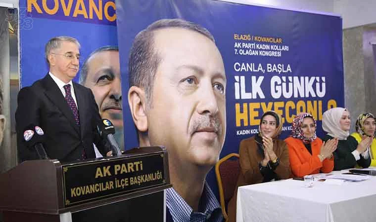 AK Parti Kovancılar Kongresi yapıldı