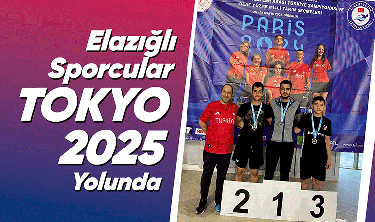 Elazığlı Sporcular Tokyo yolunda