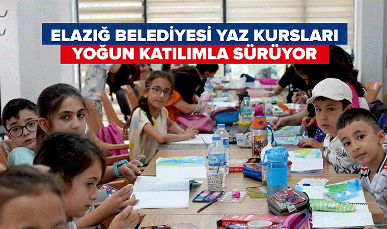 Yaz Kursları devam ediyor