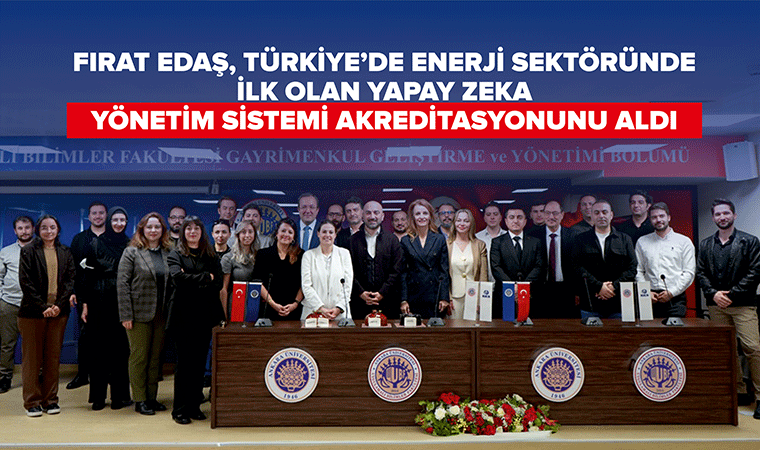 Fırat Edaş'tan Türkiye'de bir ilk