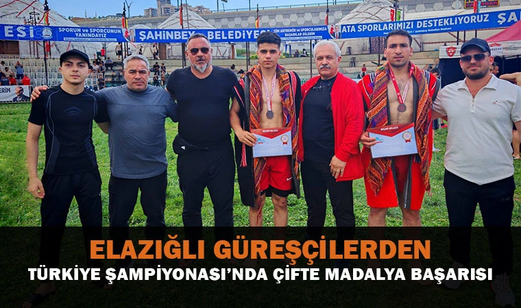 Şampiyonada çifte madalya