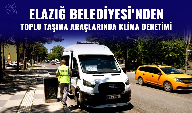 Toplu taşımada klima denetimi