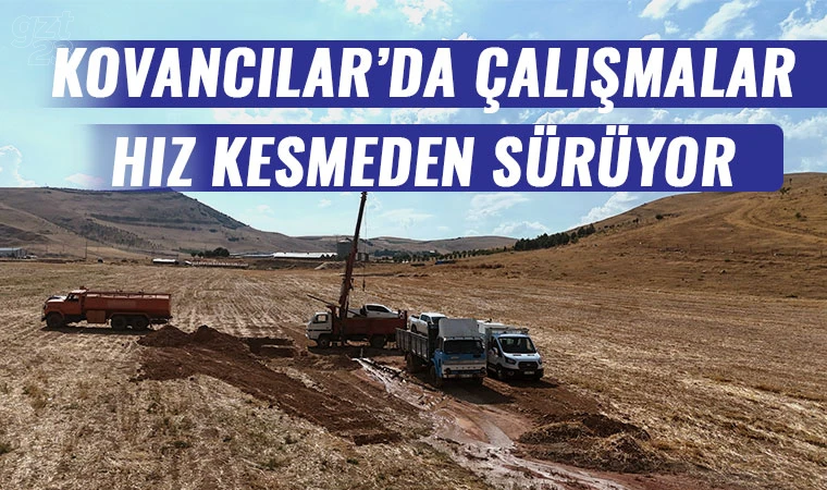 Kovancılar’da hizmet mesaisi