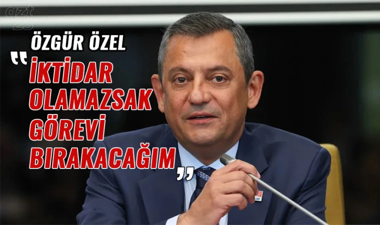 Özel’den üç aylık yol haritası