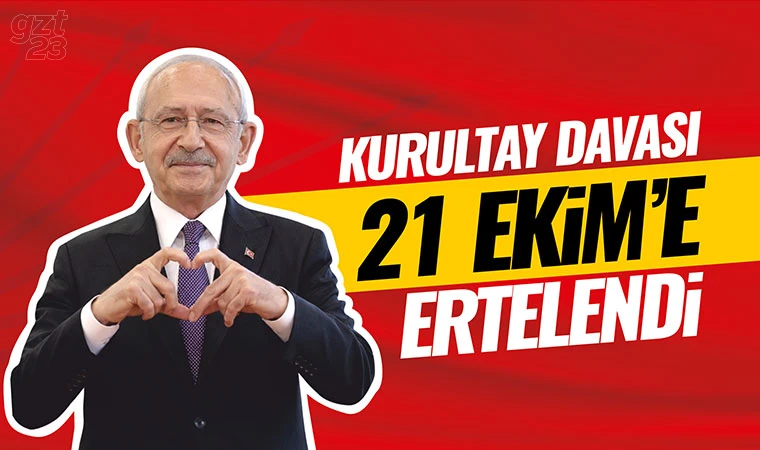 CHP davasında erteleme