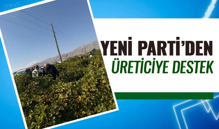 Yeni Parti üzüm üreticilerini dinledi