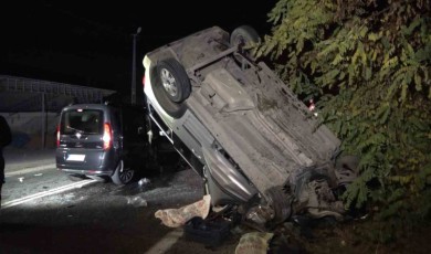 Elazığ’da trafik kazası: 1 ölü, 3 yaralı