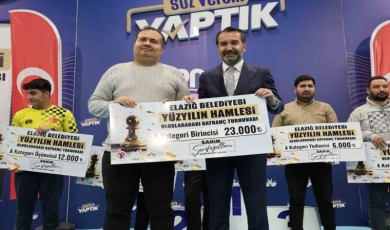 Yüzyılın hamlesinde dereceye giren sporcular ödüllendirildi