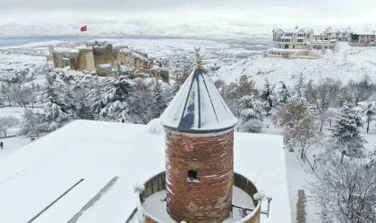 Harput beyaza büründü