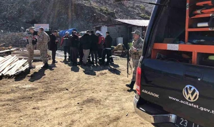 Elazığ’da maden ocağı çöktü