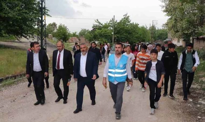 Doğa ve kültür yürüyüşü gerçekleştirildi