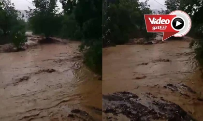 Elazığ’da sağanak yağış etkili oldu