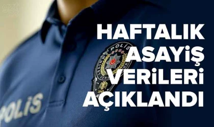 Elazığ'da bir haftada 223 olay oldu