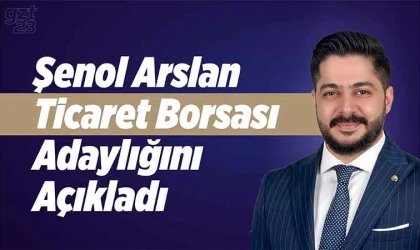Şenol Arslan adaylığını açıkladı