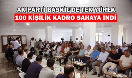 Ak Parti Baskil'de vatandaşla buluştu