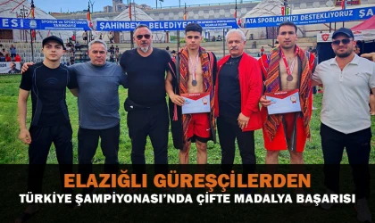 Şampiyonada çifte madalya