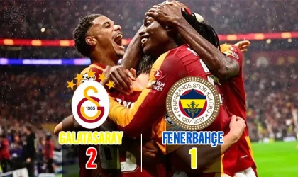 Derbide zafer galatasaray'ın!