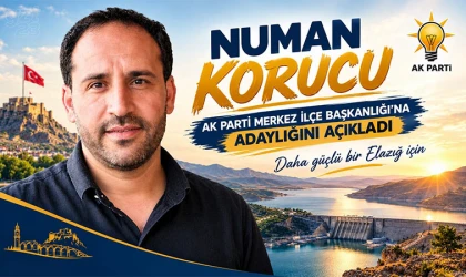 Numan Korucu, adaylığını açıkladı