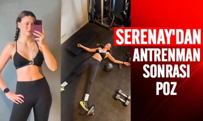 Serenay'dan “Nasıl bitti” pozu